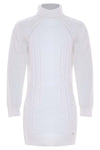 Maglione Bianco a Treccia - Abito In Maglia ARIANE Kocca