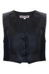 Gilet nero ecopelle - Gilet GEWIREN Kocca