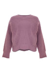 Maglione intrecciato fondo irregolare - Maglia M/L PERAREL Kocca