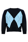 Maglia fantasia rombi - Maglia M/L MEIR Kocca