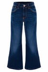 Jeans flare lavaggio scuro - Pantalone Denim TIADA Kocca