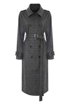 Cappotto doppiopetto tessuto Galles - Cappotto Neron Kocca