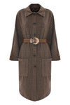 Cappotto con tasche e cintura - Cappotto Cariddi Kocca
