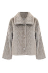 Cappotto corto fantasia a trecce - Cappotto Marielies Kocca