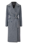 Cappotto con motivo a spina di pesce - Cappotto Diletto Kocca