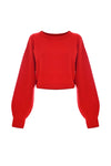 Maglia crop in lana e cachemire - Maglia M/L Ane Kocca