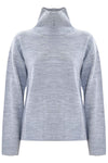 Casual chic long sleeved high neck sweatshirt - Sweater MARLEEN