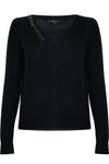 Maglia con dettaglio in pietre - Maglia M/L Con Applicazione Blakys