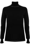 Camiseta cuello alto detalle contrastante - Camiseta VALLY