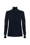 Maglia a collo alto con dettagli in strass - Maglia M/L Vally Kocca