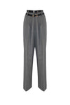 Pantaloni fluidi con doppia cintura - Pantaloni Gregor Kocca
