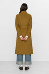 Cappotto lungo da donna in misto lana con cintura - Cappotto DAMODAR