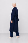 Trench coat with a double-breasted front and belted waist - CONRADO coat