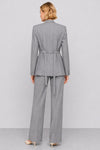 Ensemble tailleur femme cintré à simple boutonnage - Veste ERMILIO