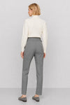 Wool blend jumper with a ribbed high neck and relaxed fit - KECILIO Sweater