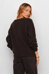 Maglia da donna con scollo a V e applicazioni - Maglia M/L HELEVORN