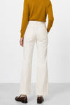 Pantaloni da donna a vita alta in cotone elasticizzato - Pantalone Color  KESIDIO