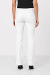 Pantaloni da donna a vita alta in cotone elasticizzato - Pantalone Color DALEVI