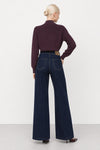Jeans da donna a vita alta e gamba larga in cotone - Pantalone Denim LEVI