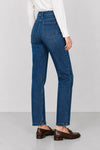 Jeans da donna 5 tasche a vita alta e gamba dritta - Pantalone Denim GRANT