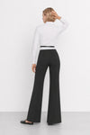 Pantaloni da donna sartoriali a vita alta con tasche - Pantalone YOGHI