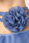 Ensemble robe et masque à grande fleur en tissu - Fleur avec dentelle FIOREX