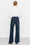 Jean ample à taille haute avec une chaîne décorative - Jeans BRANX