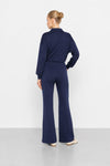 Pantaloni da donna a gamba larga in viscosa ed elastan - Pantalone Fashion CHIRICX