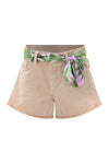 Short con orlo sfrangiato - SHORT COLORࢃ卑� RAS Kocca Girls