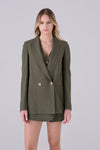Blazer lino due bottoni - GIACCA GLOSSYX Kocca