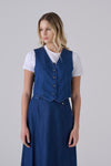 Gilet in denim - GILET ALAEX Kocca