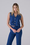 Gilet bottoni oro - GILET ILLIANX Kocca