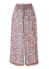 Pantaloni a culotte con stampa leopardata e vita elastica - PANTALONE MILA