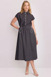 Vestido camisero midi - Vestido LARRAINE