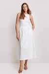Vestido midi de algodón - Vestido NEIRUS