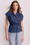 Professional wrap around top - Blouse DOMMA