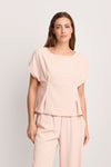 Blusa scollo a barchetta - Blusa NATHANAELLE Kocca