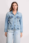 Giubbino in denim - Giubbotto Denim LIDURINA Kocca