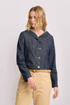 Giacca in denim con cappuccio - Giubbotto Denim DARINDO Kocca