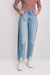 Pantaloni stile boyfriend con inserto laterale - Pantalone Denim LEARINA Kocca