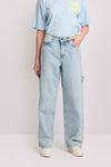 Pantaloni in cotone modello bootcut - Pantalone Denim LIDUNIA Kocca