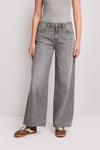Pantaloni in cotone gamba dritta - Pantalone Denim EUGENIE Kocca