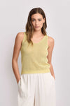 Top in maglia con scollo a V - Top In Maglia EUPORO Kocca