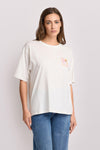 T-shirt in cotone con ricamo colorato - T-Shirt M/M INNOCENTIA Kocca
