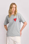 T-shirt con stampa a cuore - T-Shirt M/M IRINO Kocca