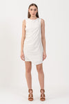 Vestido corto drapeado - Vestido ESTERIX