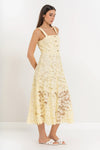 Abito midi con pizzo - Abito LENARELX