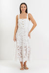 Abito midi con pizzo - Abito LENARELX