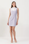 Vestido corto combinado - Vestido AYMURX