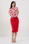 Blusa fantasia con fiocco - BLUSA A POIS PUAIX Kocca